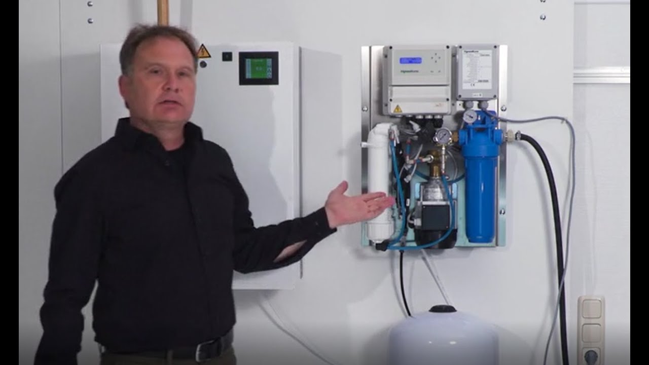 HygroMatik Reverse Osmosis System WL ROC - commissioning