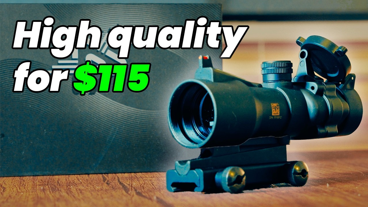 Хотите страйкбольный ACOG? Берите этот.