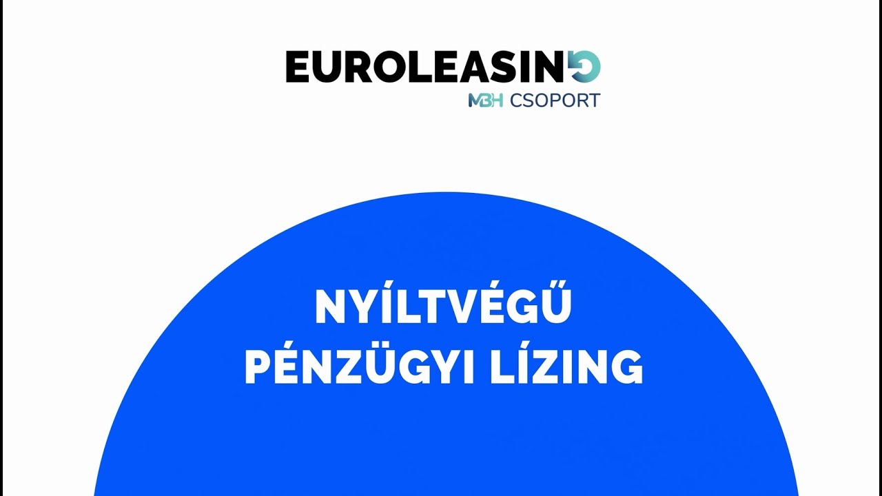 Mi a nyíltvégű pénzügyi lízing?