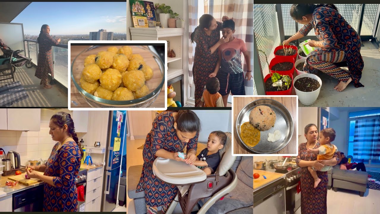My 2 Days Routine!!Simple Boondhi Laddu Receipe|Abroad Sweet Craving’s|Routine Home Cleaning|DIML
