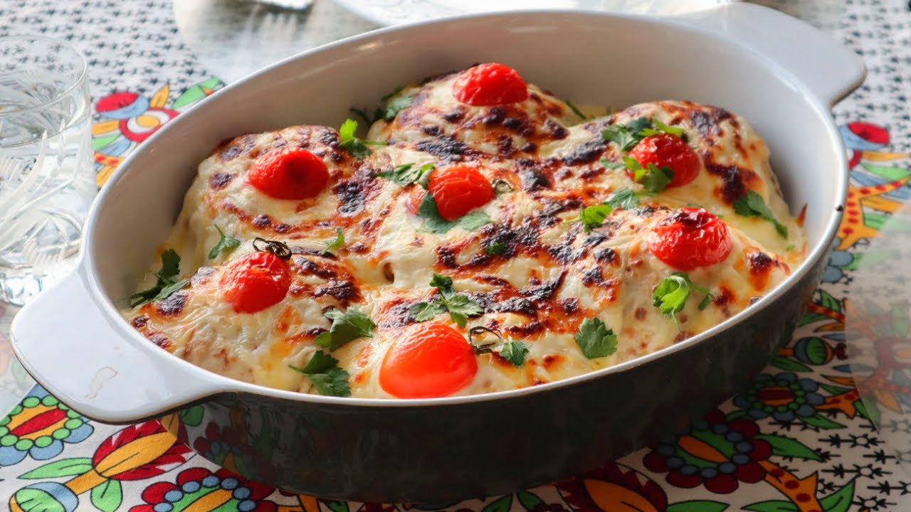 Турецкий бохча кебабы (мясо и овощи, завернутые в блины) отлично подходит для Рамадана