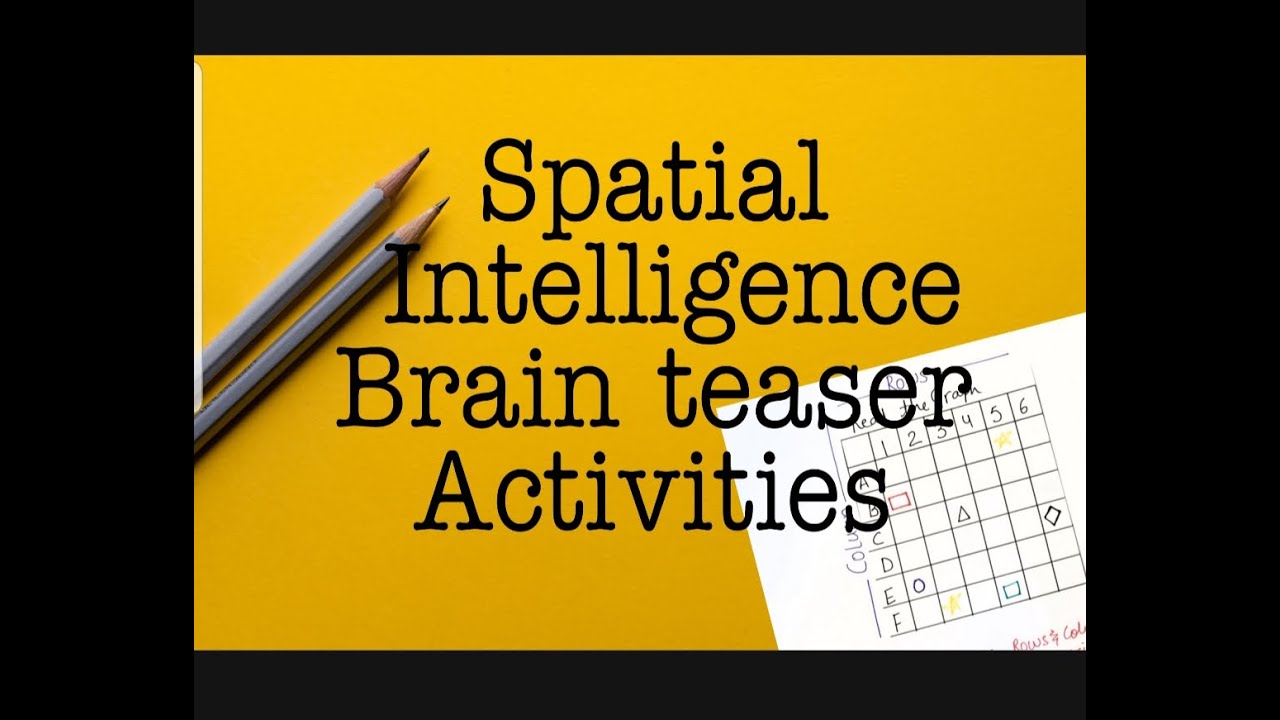 BRAIN TEASER WORKSHEETS - Spatial Intelligence ,4 to 6 yrs