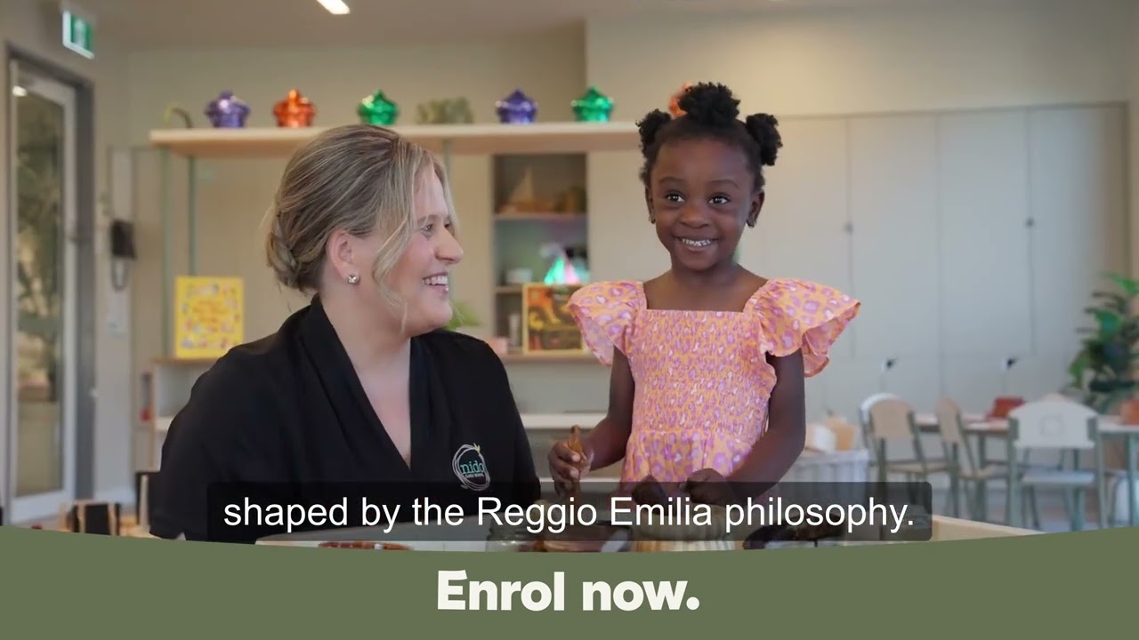 Early Education at Nido is Guided by the Reggio Emilia Approach