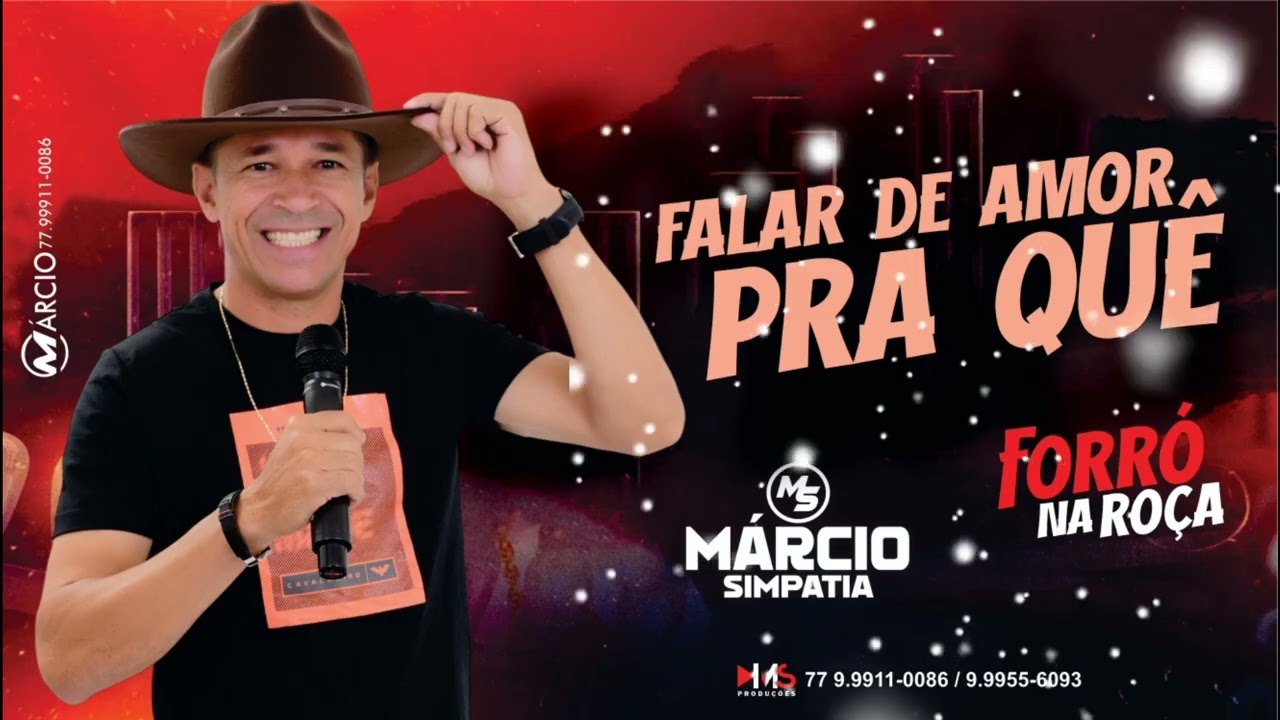 M&Aacute;RCIO SIMPATIA /// Falar de amor pra qu&ecirc;