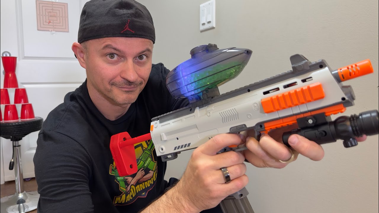 MP7 Gel Blaster - Glow in Dark (Ferventoys)