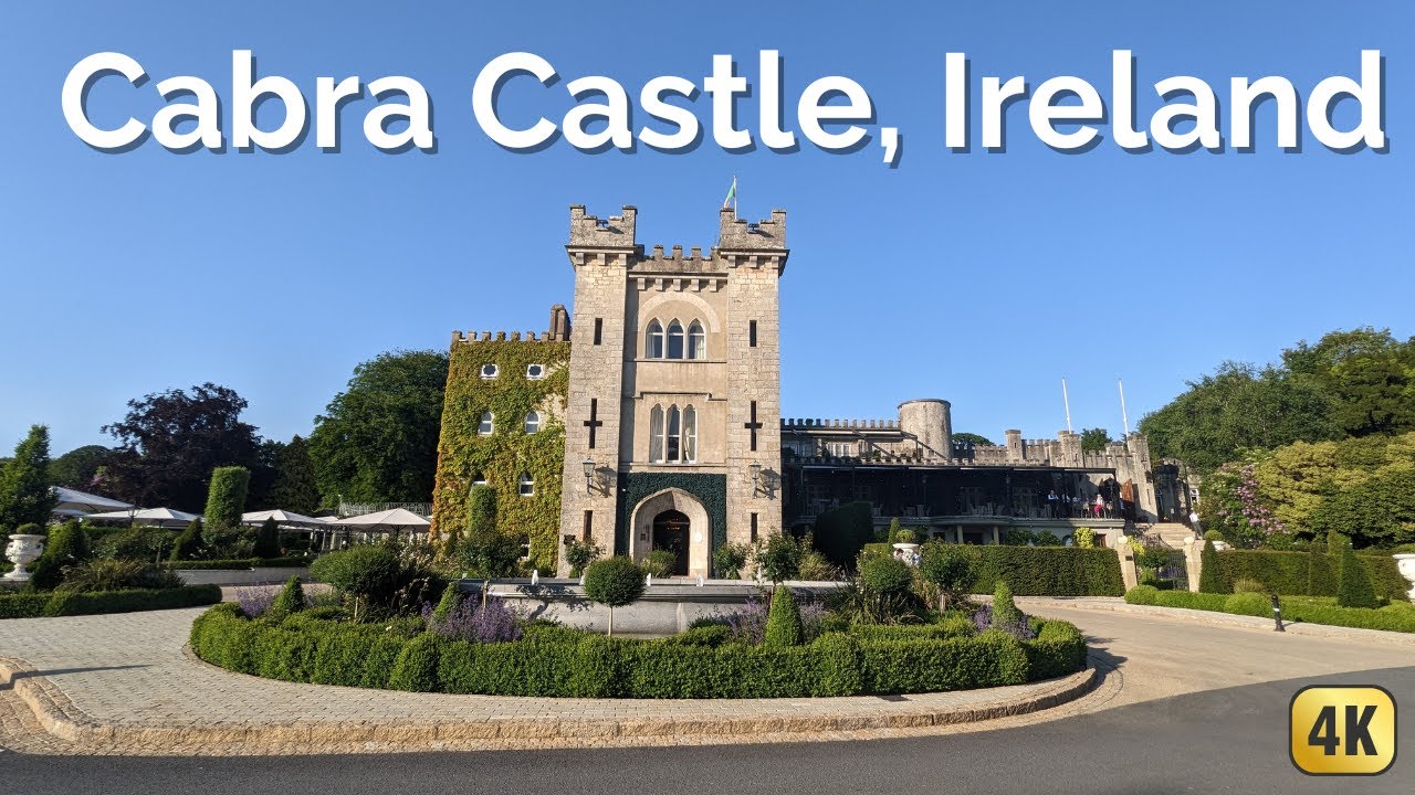 Driving the Grounds of Cabra Castle, Ireland