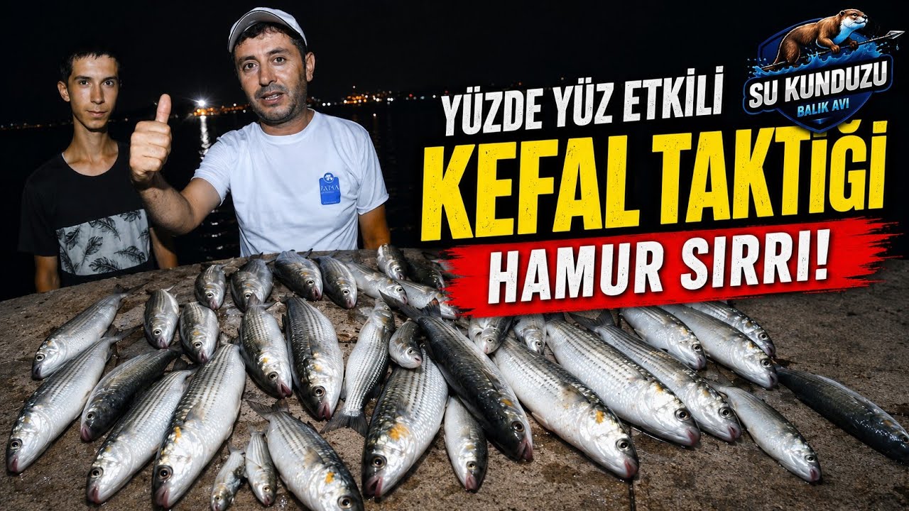 KEFAL YAKALAMAK İSTEYEN BU VİDEOYU İZLESİN! 