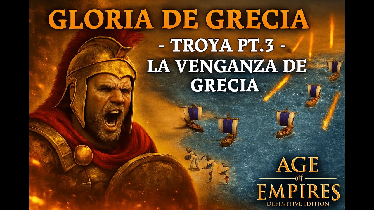 🏛️ AGE OF EMPIRES - GLORIA DE GRECIA -  LA VENGANZA DE GRECIA