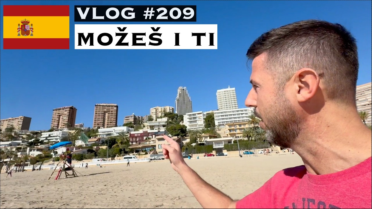 Učim od Španjolaca - moj BENIDORM - VLOG #209