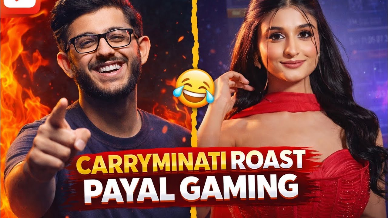 Carryminati roast @PAYALGAMING  || new roast video 2026 | #roast #carryminati #payalgaming 