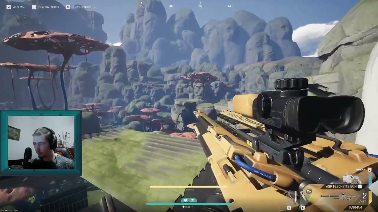 Cycle Frontier karma-1 legendary sniper in action