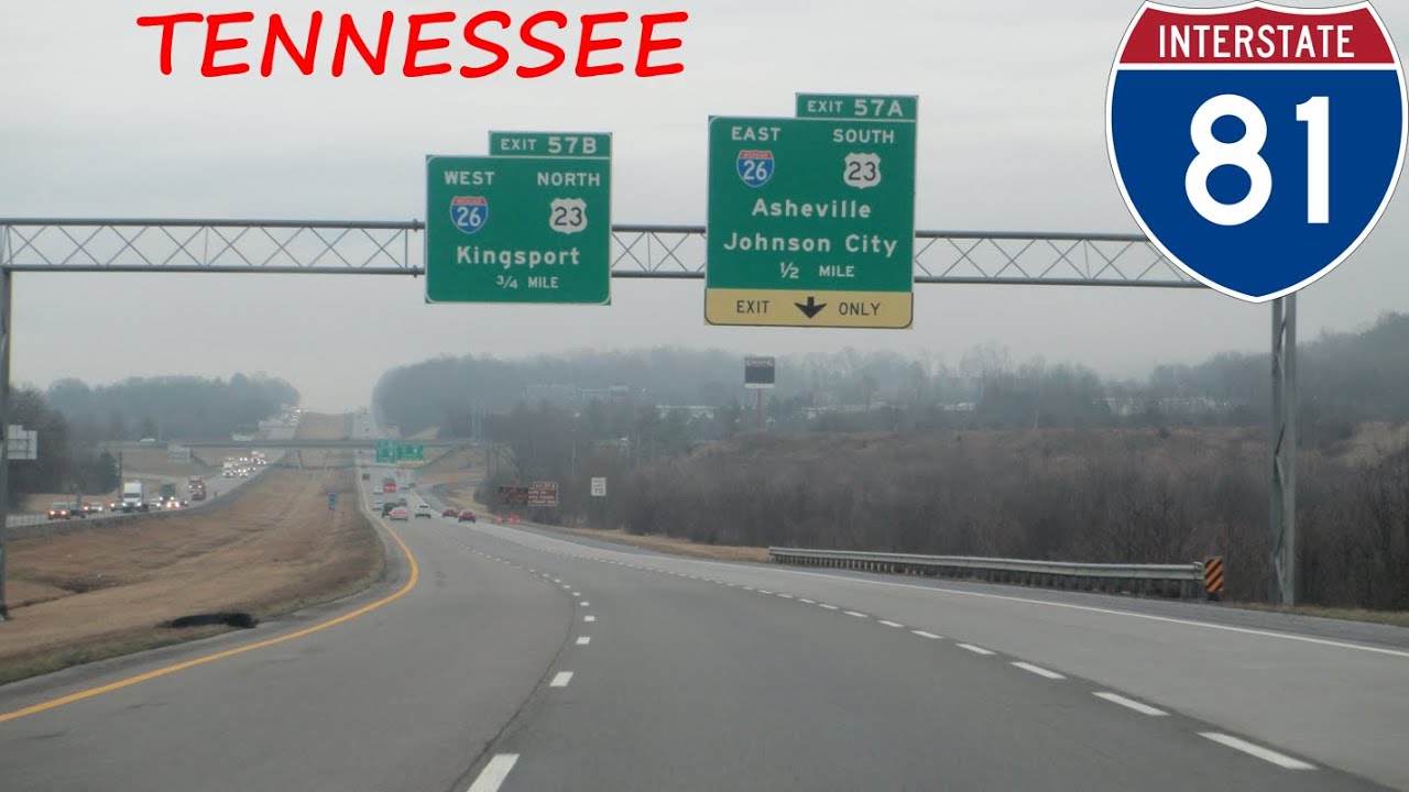 Interstate 81 - Tennessee northbound [FULL LENGTH VIDEO]