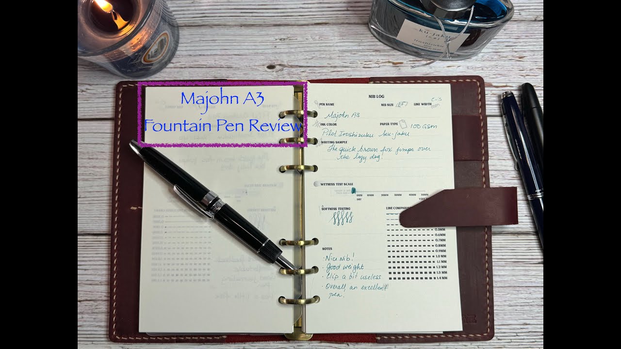 Majohn A3 Fountain Pen - Review