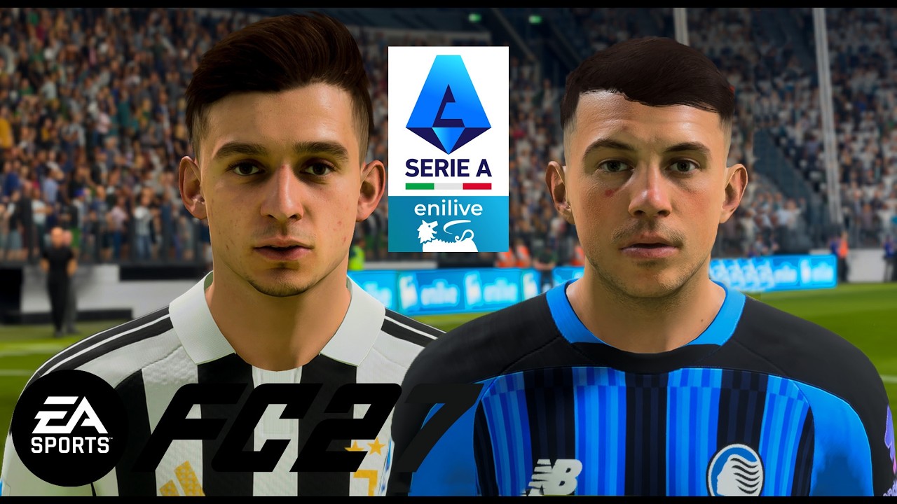 FC 27 &mdash; Ювентус против Аталанты | Серия А Enilive, 5-й тур сезона 26/27 | Полный матч