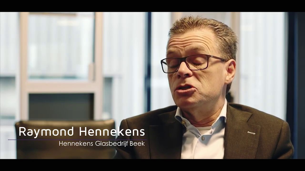 Ondernemend Beek in beeld: Raymond Hennekens van Hennekens Glasbedrijf Beek