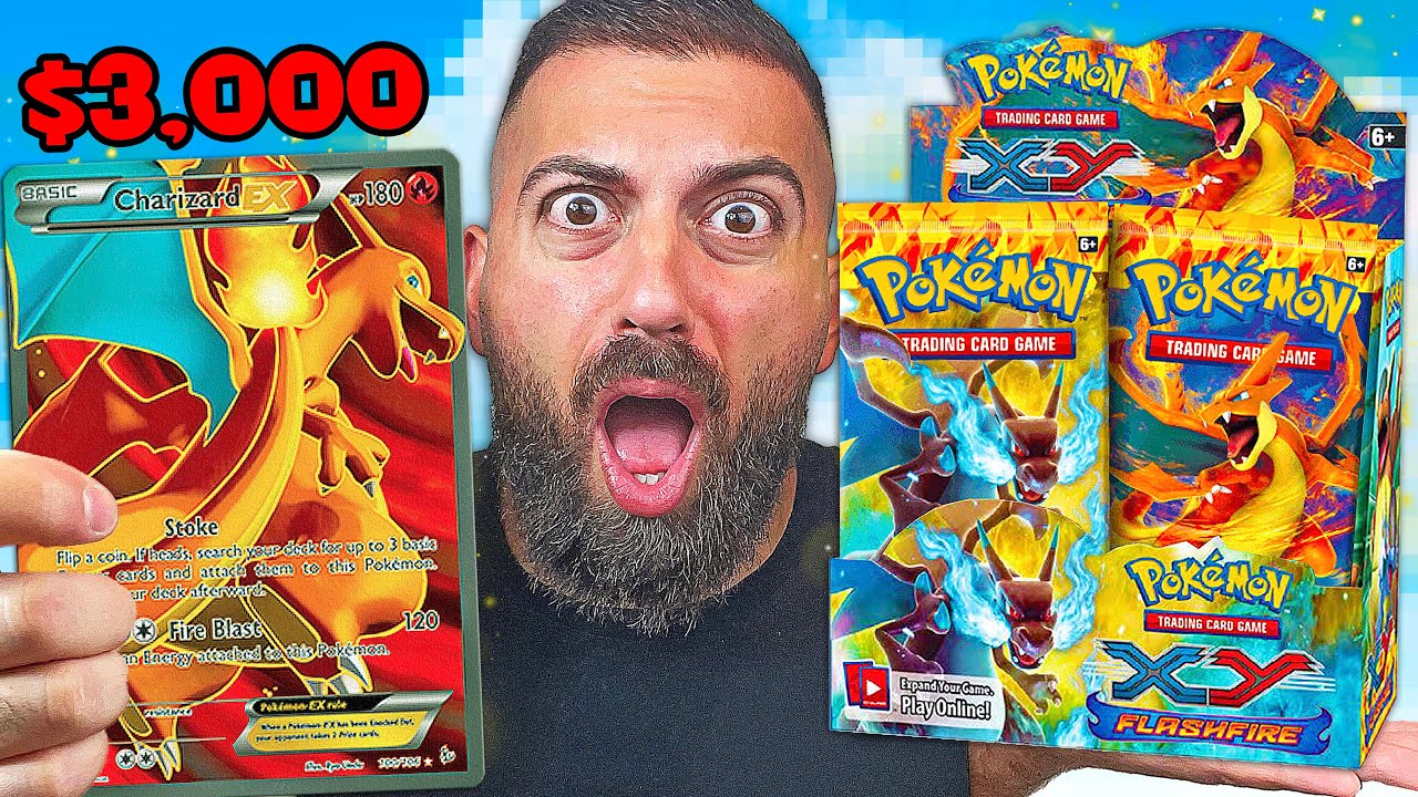 Unboxing The Ultimate Charizard Pokemon Box...FLASHFIRE!