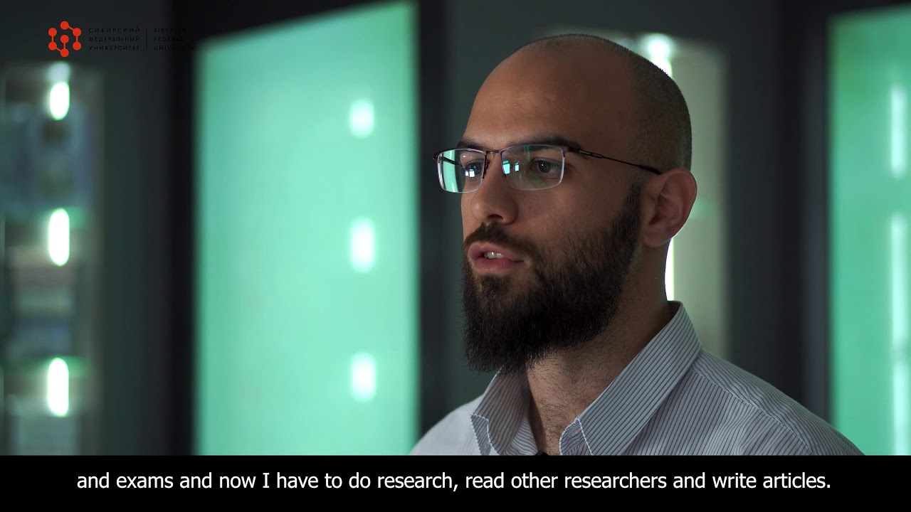 Study in Russia. Al Husseini Sami, postgraduate student at SibFU