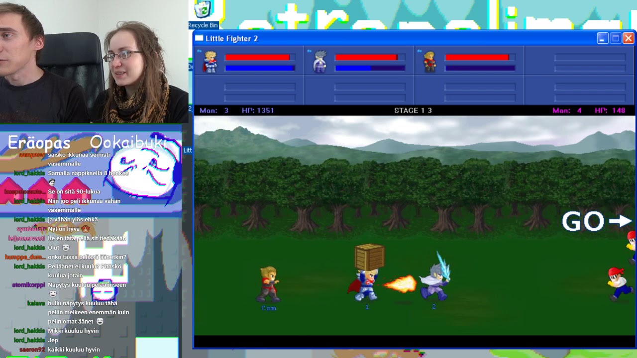 Retropeli -maraton 4.5. - 6.5.2018 | Little Fighter 2 | eraopas