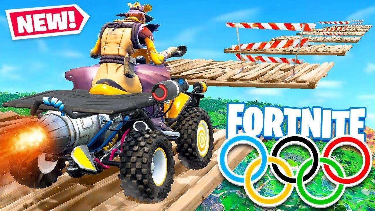 IT'S THE QUADCRASHER OLYMPICS! *NEW* Game Modes in Fortnite!