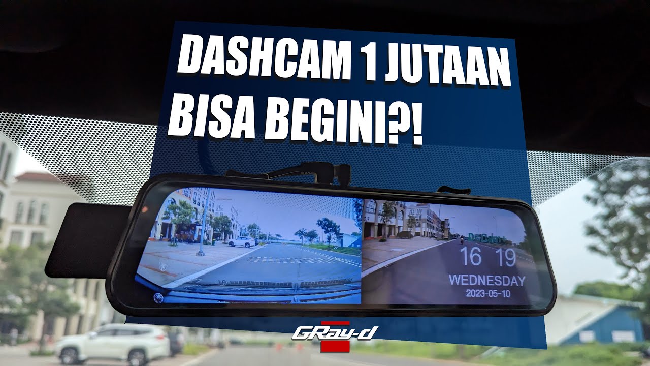 Cobain Dashcam Spion 1 Jutaan | Dr.Cam+ C10