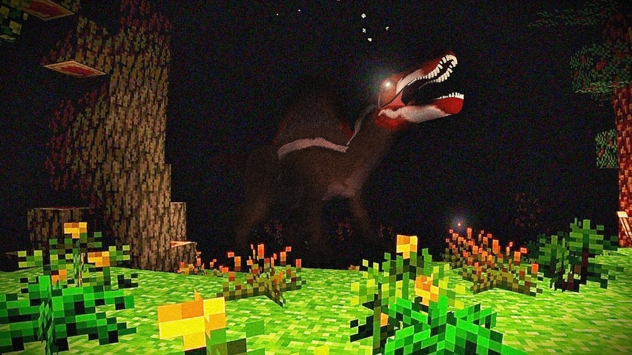I Found The SCARIEST Jurassic Park Mod In Minecraft..