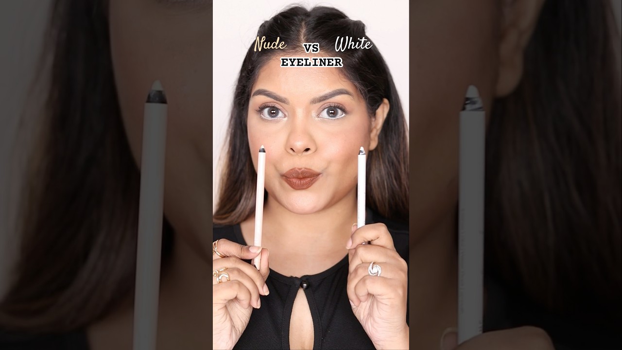 Nude Vs White Eyeliner | Know the Difference ✨