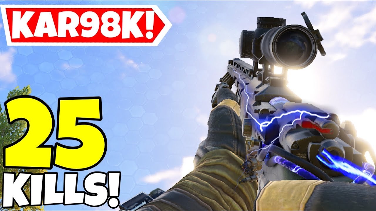 I FULLY CUSTOMIZED MY KILO RAIL GUN (KAR98K) & THIS HAPPENED IN CALL OF DUTY MOBILE BATTLE ROYALE!