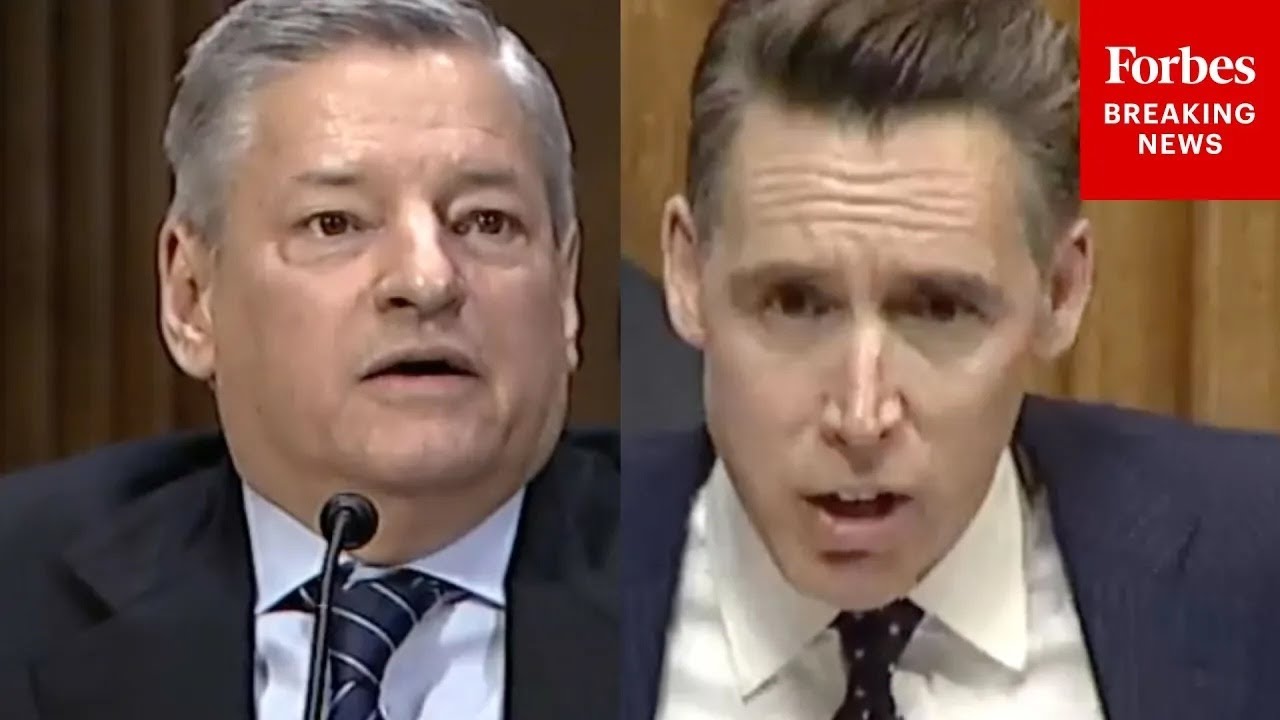 Hawley Asks Sarandos Why 'So Much Of Netflix Content For Children Promotes A Transgender Ideology?'