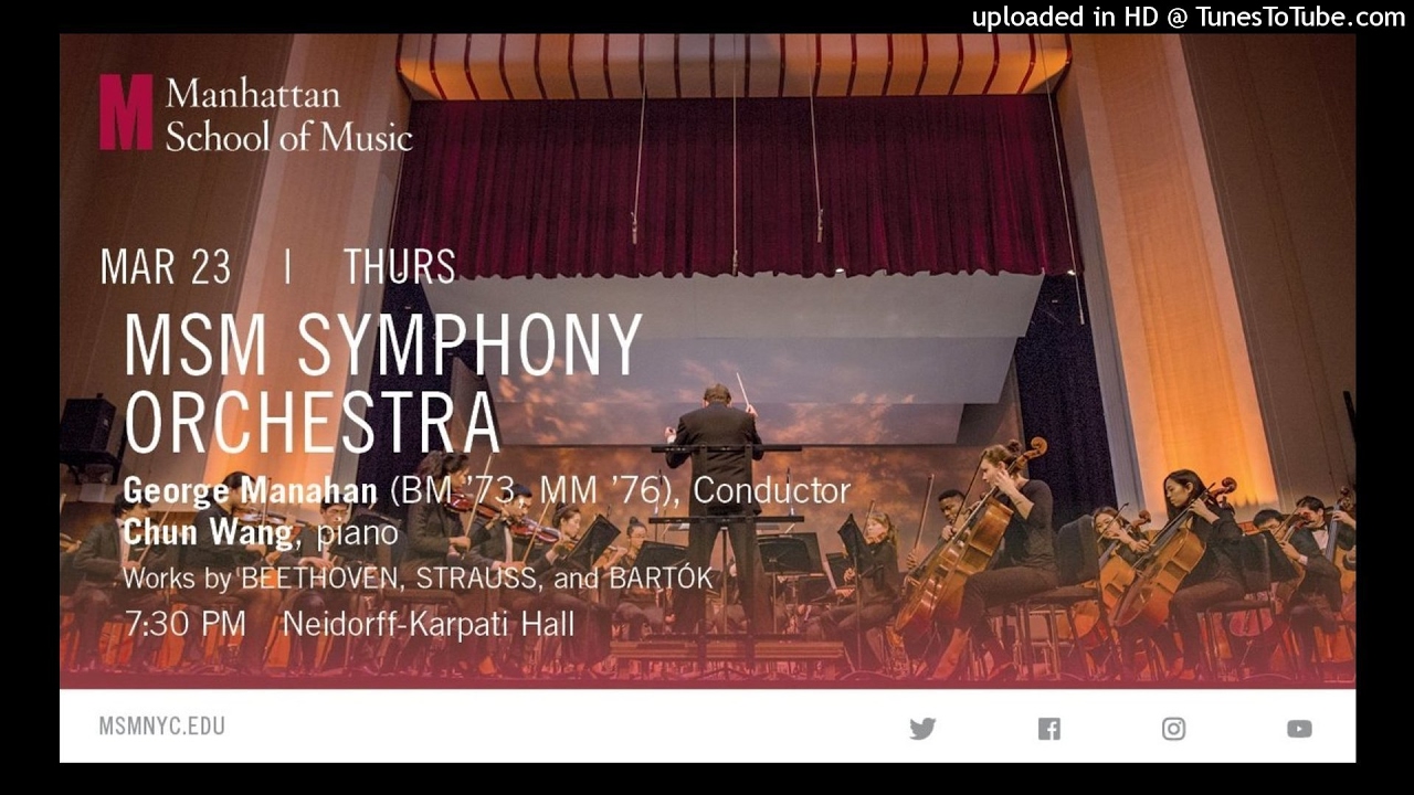 Chun Wang Plays Richard Strauss: Burleske for Piano and Orchestra, TrV 145
