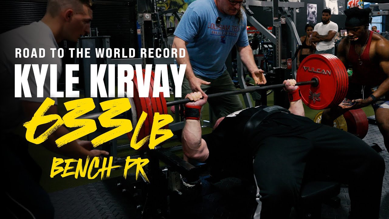 633LB Bench PR | Road to the World Record EP 2 @kyletigerkirvay