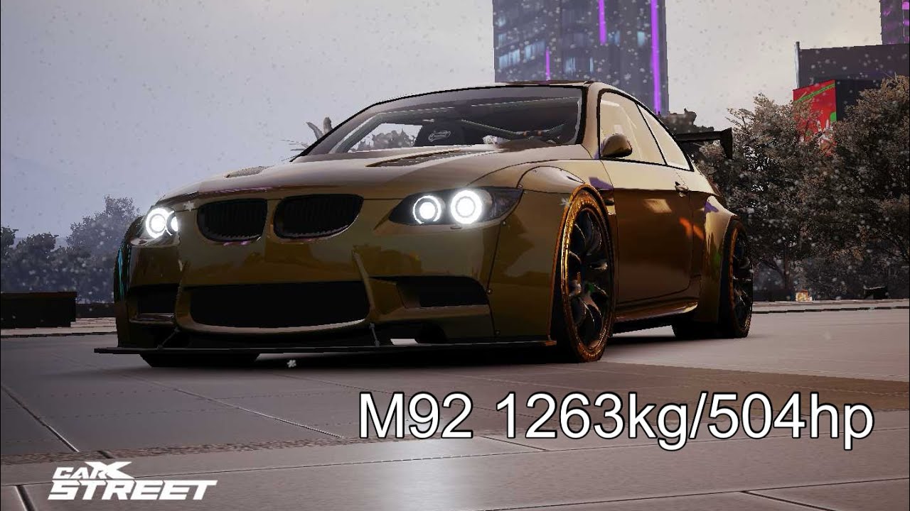 CarX Street Mobile / I saw BMW’s true potential.