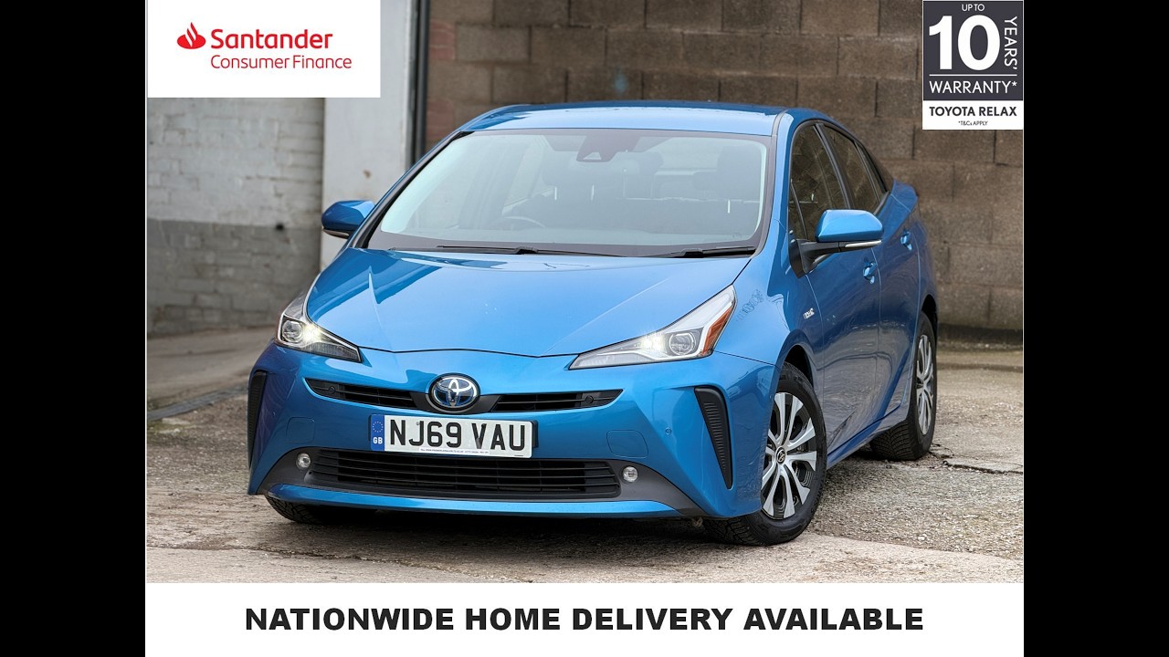 2019 Toyota Prius 1.8 VVT-h Excel CVT Euro 6 (s/s) 5dr, NJ69VAU - Premier Car Sales Ltd, Preston