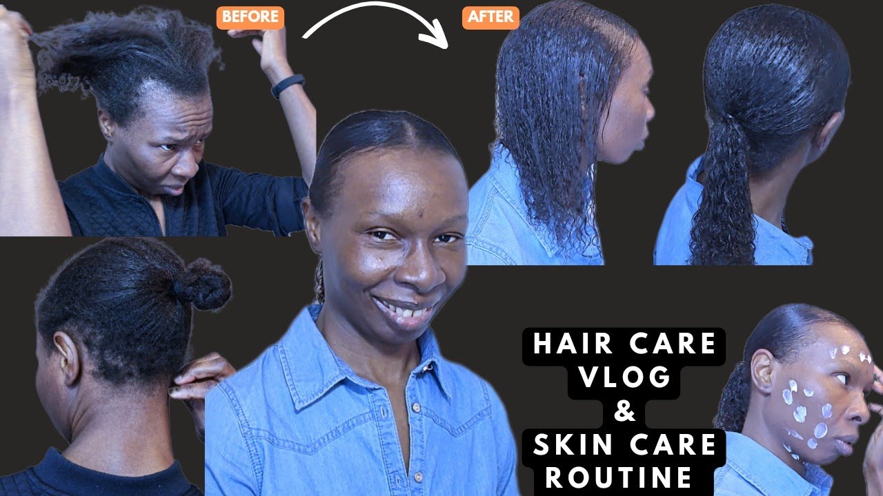 HAIR CARE VLOG | HOW TO RELAX HAIR AT HOME | DIY HAIR RELAXER AT HOME | HAIR CARE FOR DAMAGED HAIR