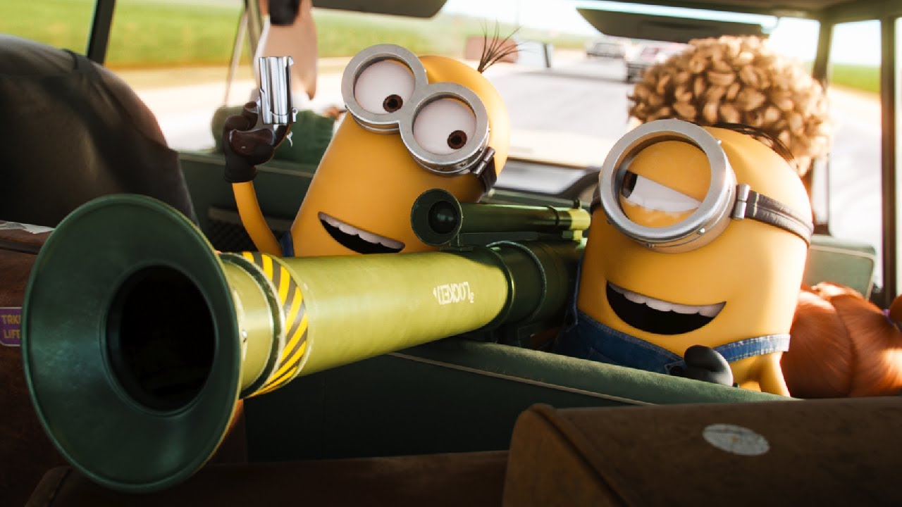 Evil Family Robbery Scene | Minions (2015) | Movie Clip