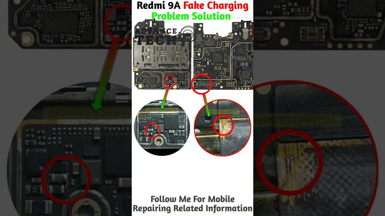 Redmi 9a Fake Charging Problem Solution . .