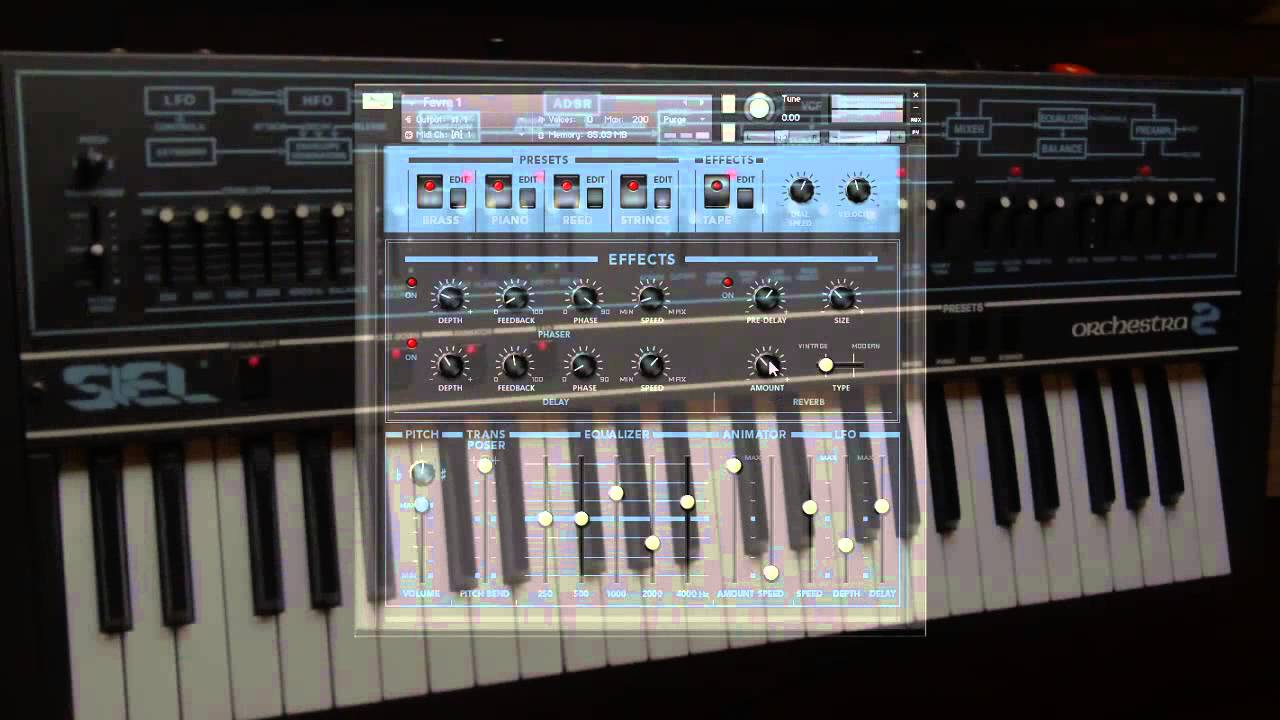 Siel Orchestra 2 for Kontakt 5 (ARP Quartet)