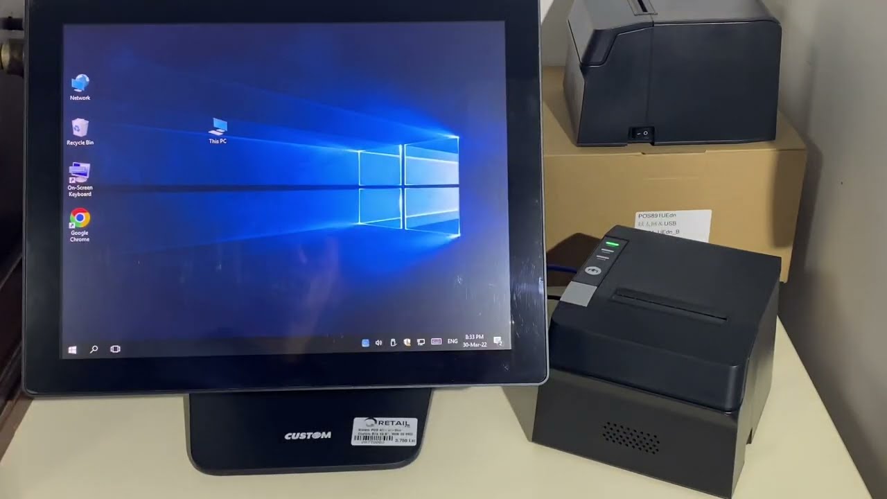 Imprimanta termică departament, sectie POS 89 configurare in retea. Case de marcat Brasov 20770035