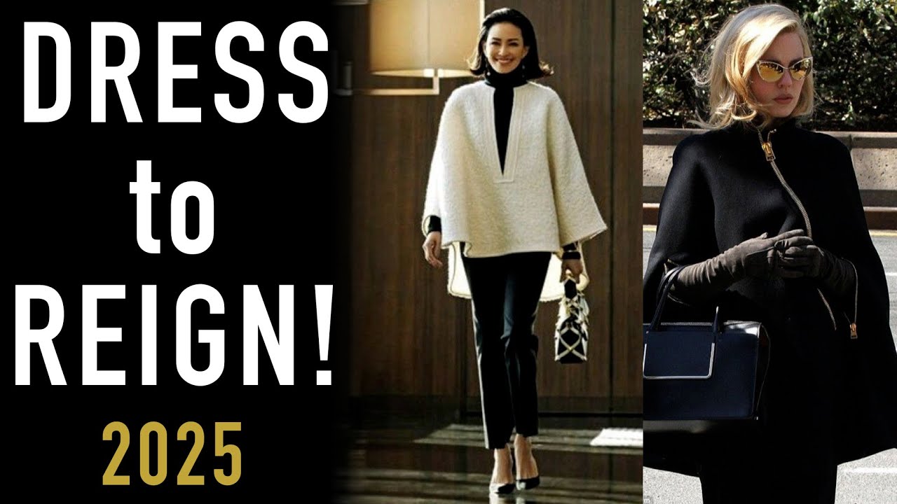 Modern Aristocrat: How to Channel Royal Elegance in Winter 2025 Wardrobe for a Timeless Look 50+