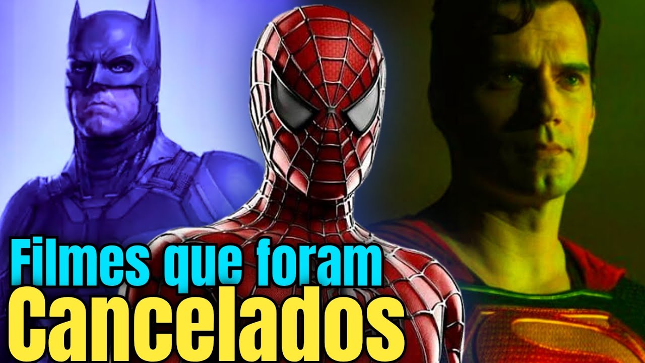 Filmes de Marvel e Dc que foram cancelados!
