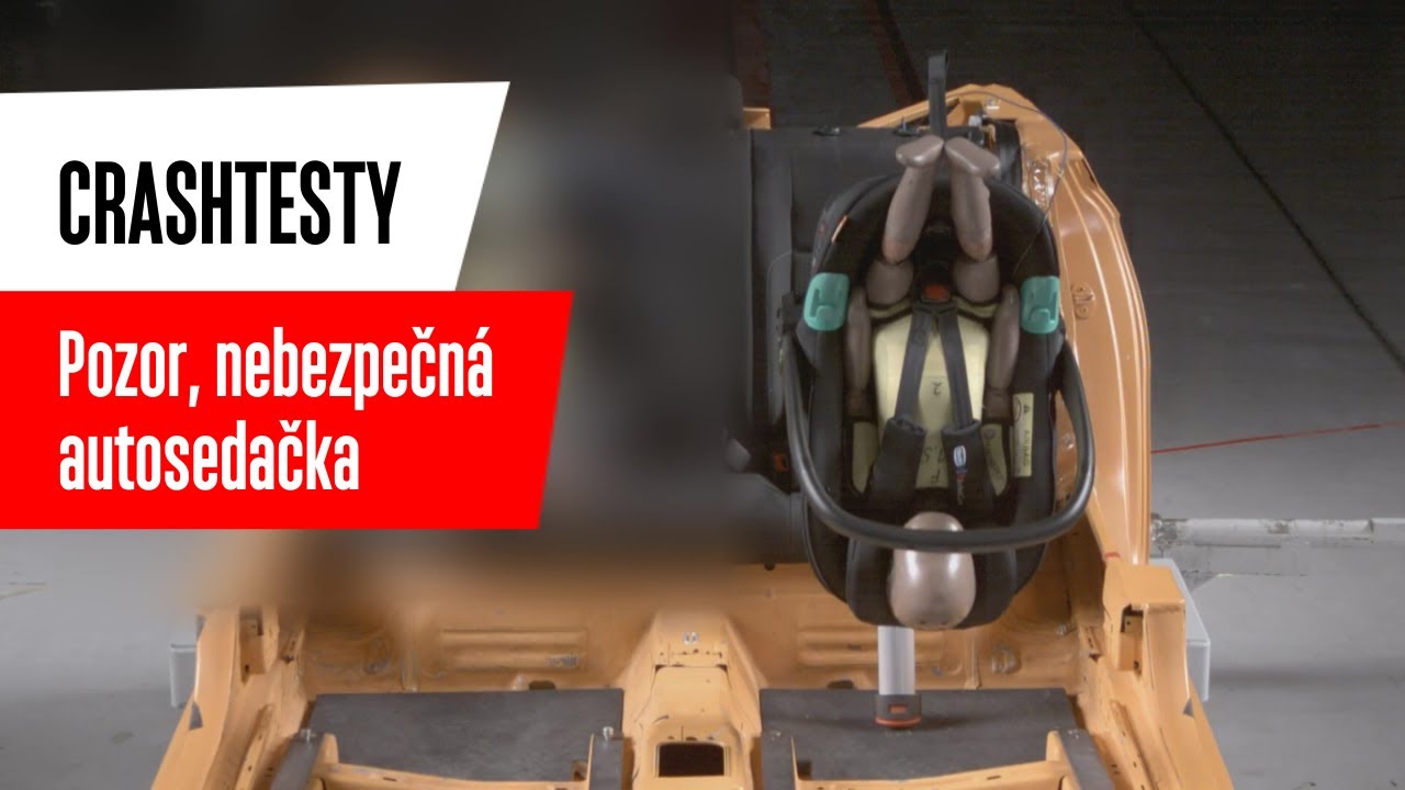 Crashtest: Autosedačka Chicco Kiros selhala v bezpečnostn&iacute;ch testech