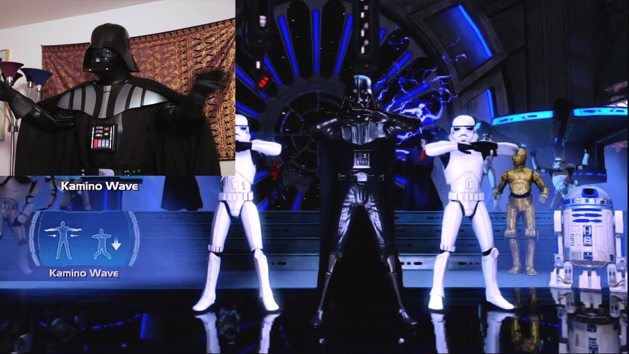 Kinect Star Wars Gameplay With Chad Vader - How To Dance On The Dark Side