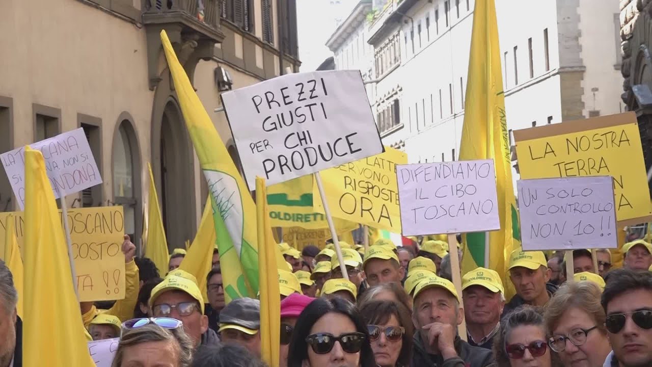 Agricoltori in piazza