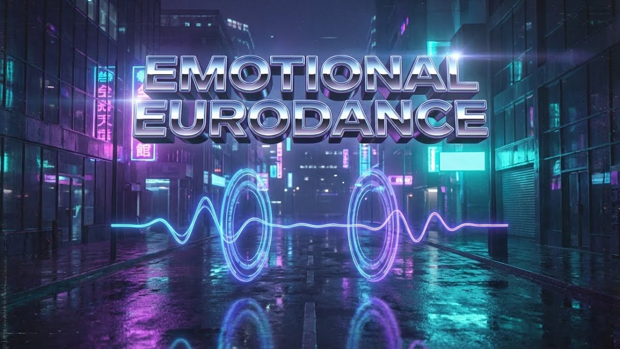 Emotional Eurodance Instrumental | Melancholic Synth & City Night