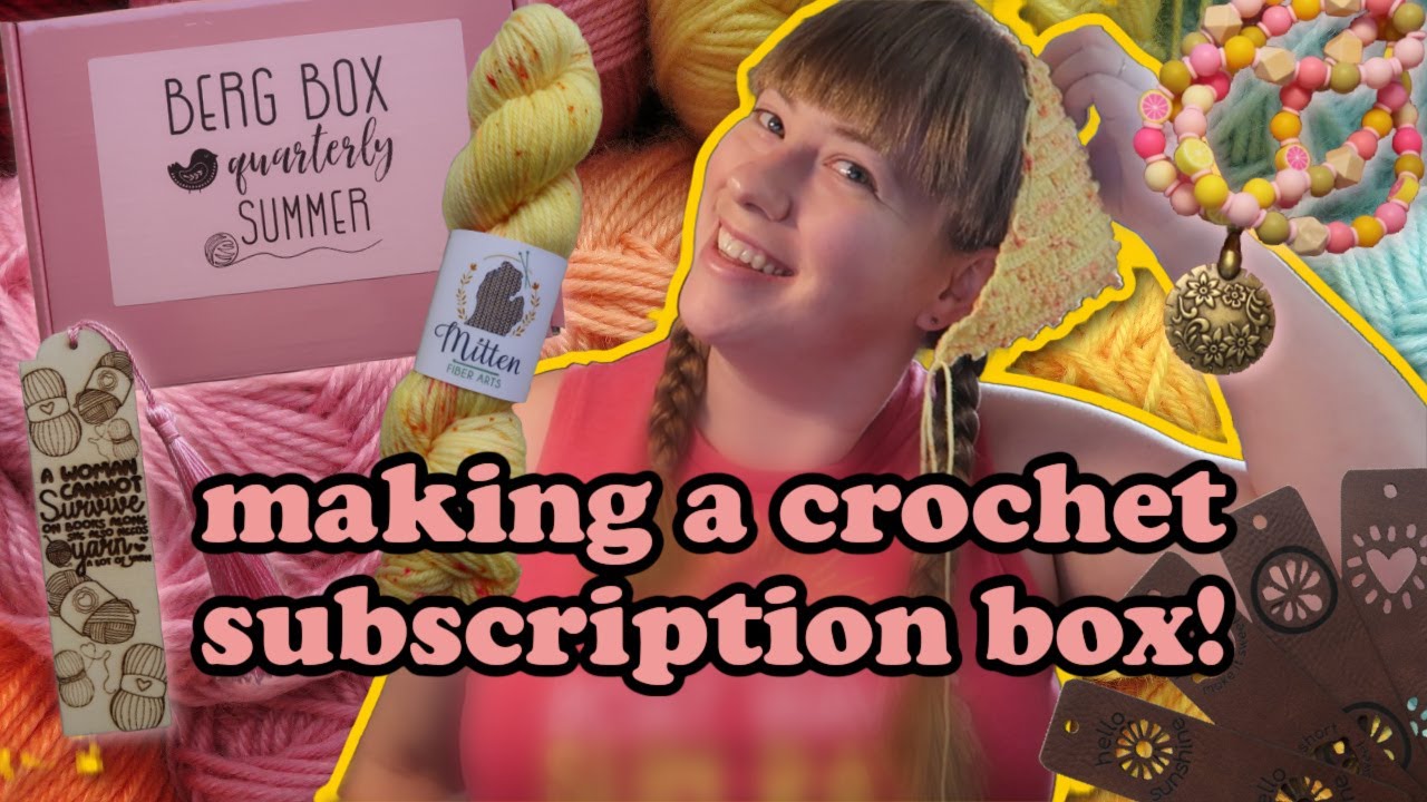 Making, Packing, & Shipping 100 Crochet Subscription Boxes! | Small Biz Behind the Scenes