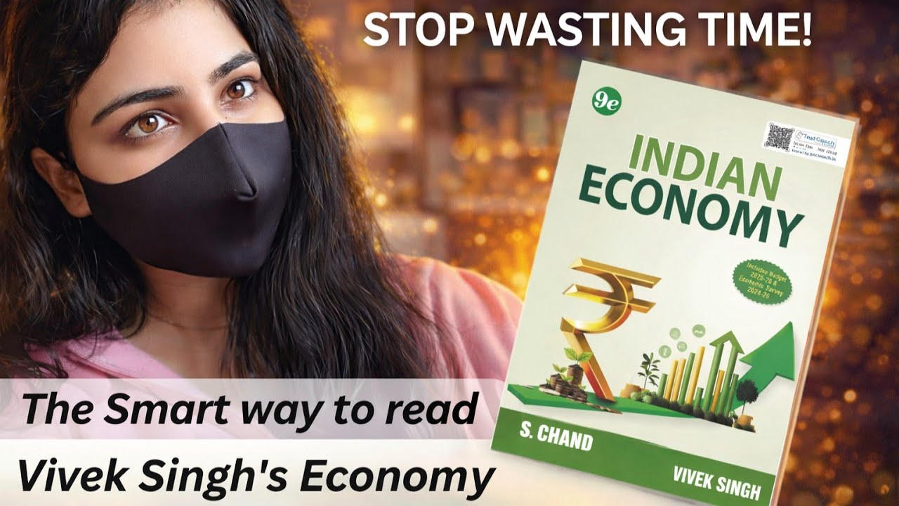 Economy Strategy for UPSC Prelims Vivek Singh book