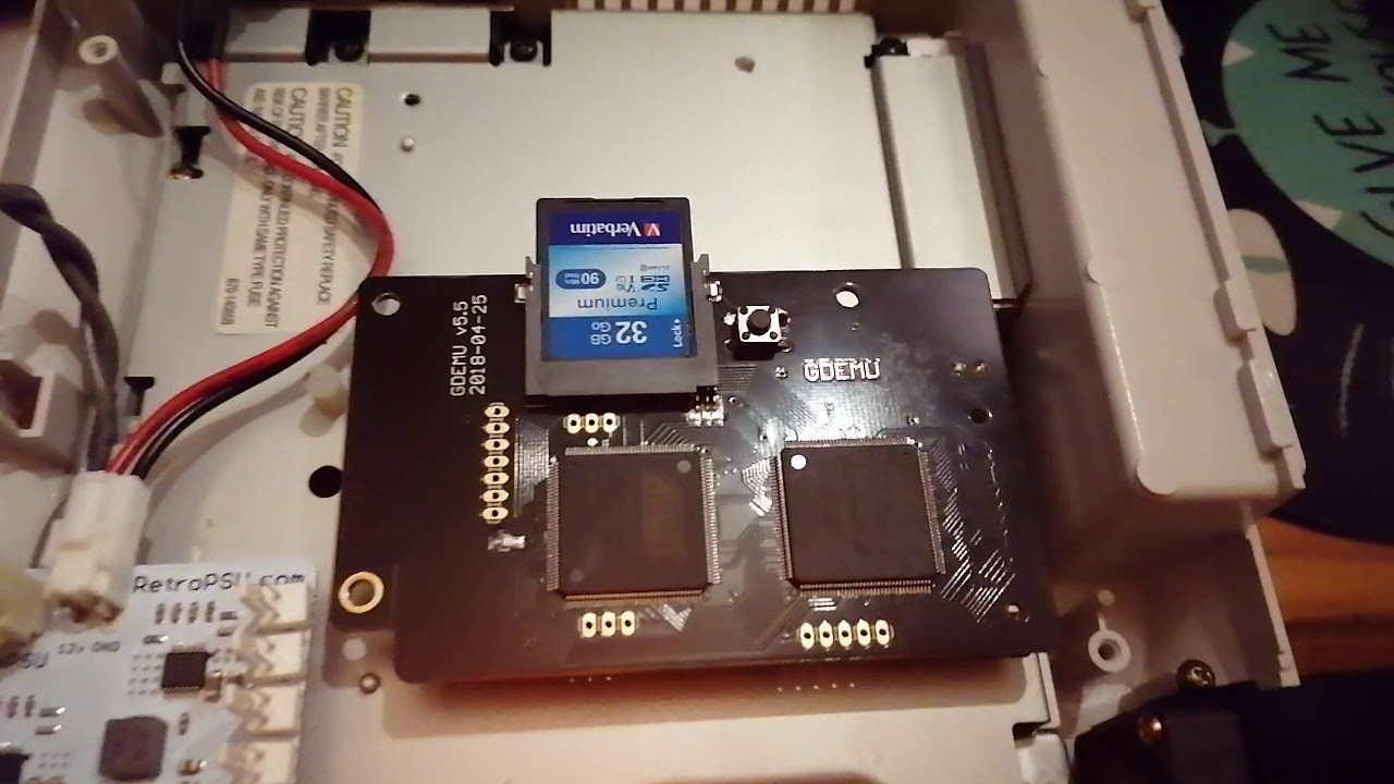 Test : Dreamcast avec GD-emu + Dream PSU