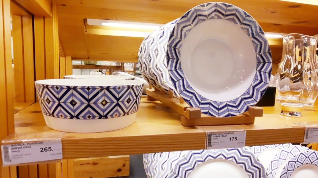 PAŞABAHÇE - Luxury dishes and decor brand tour, Mark Antalya mall 2022