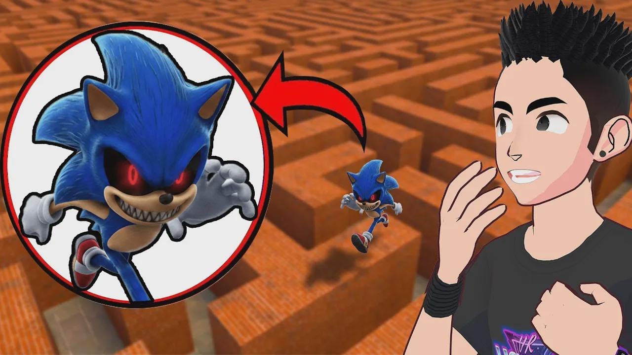 Será que o SONIC.EXE consegue me achar em um labirinto?