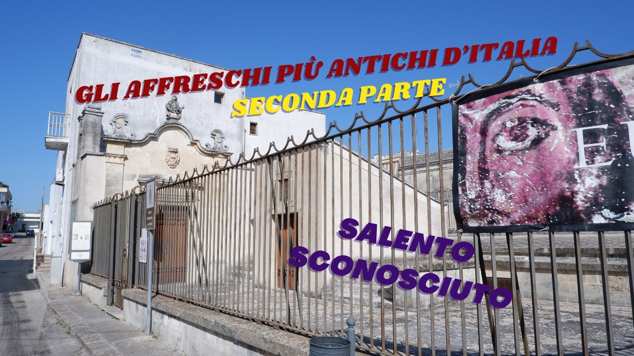 TESORI NASCOSTI DEL SALENTO. Cripta bizantina di S. Cristina IX-X sec.d.C. Carpignano Salentino (LE)