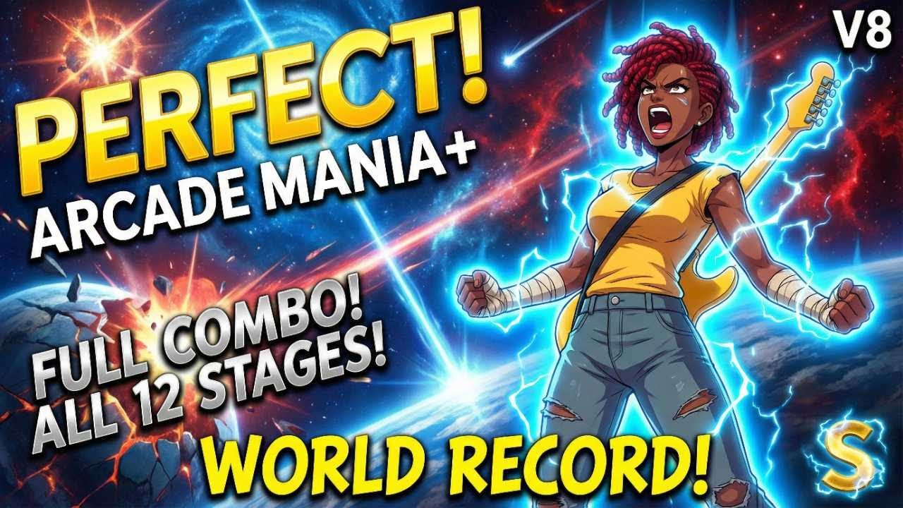 Streets of Rage 4 Cherry FULL COMBO PERFECT ARCADE Mania+